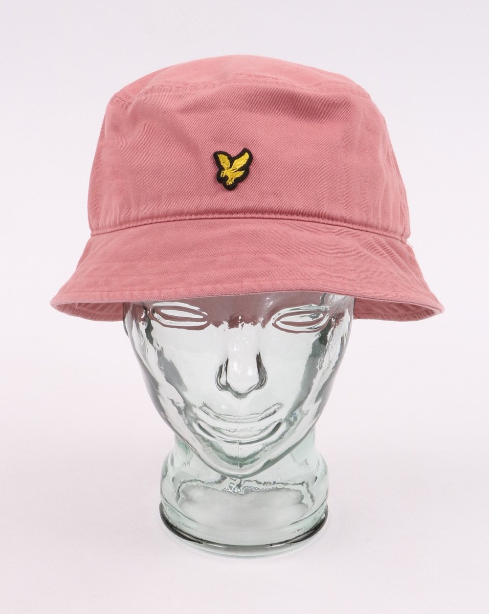 Lyle And Scott Washed Twill Bucket Hat Pink Shadow