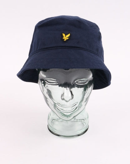 Lyle And Scott Cotton Twill Bucket Hat Navy
