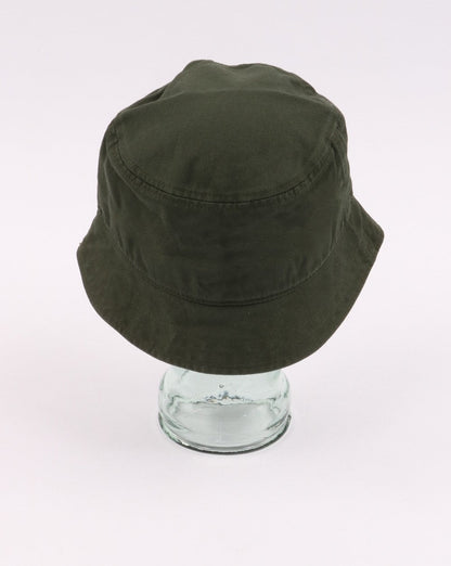 Lyle And Scott Cotton Twill Bucket Hat Leaf Green