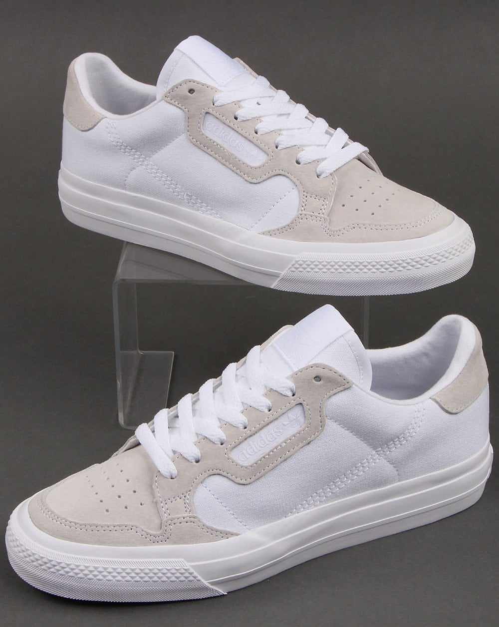 Adidas Continental Vulc Trainers White