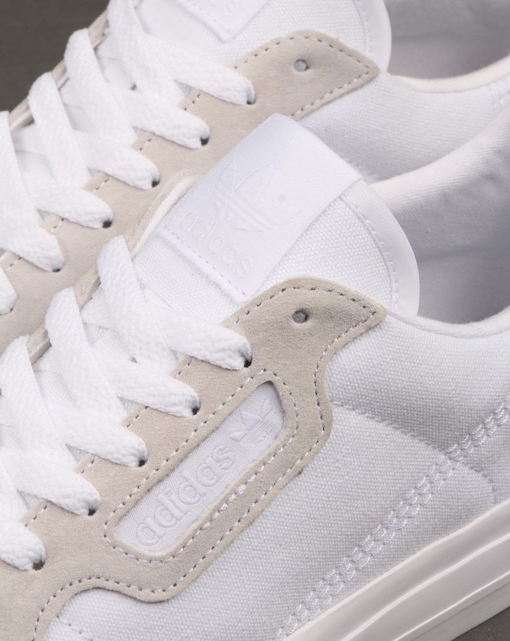 Adidas Continental Vulc Trainers White