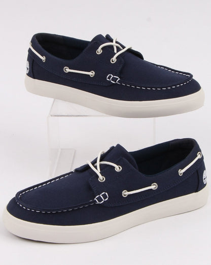 Timberland Union Wharf 2 Eye Boat Shoe Navy