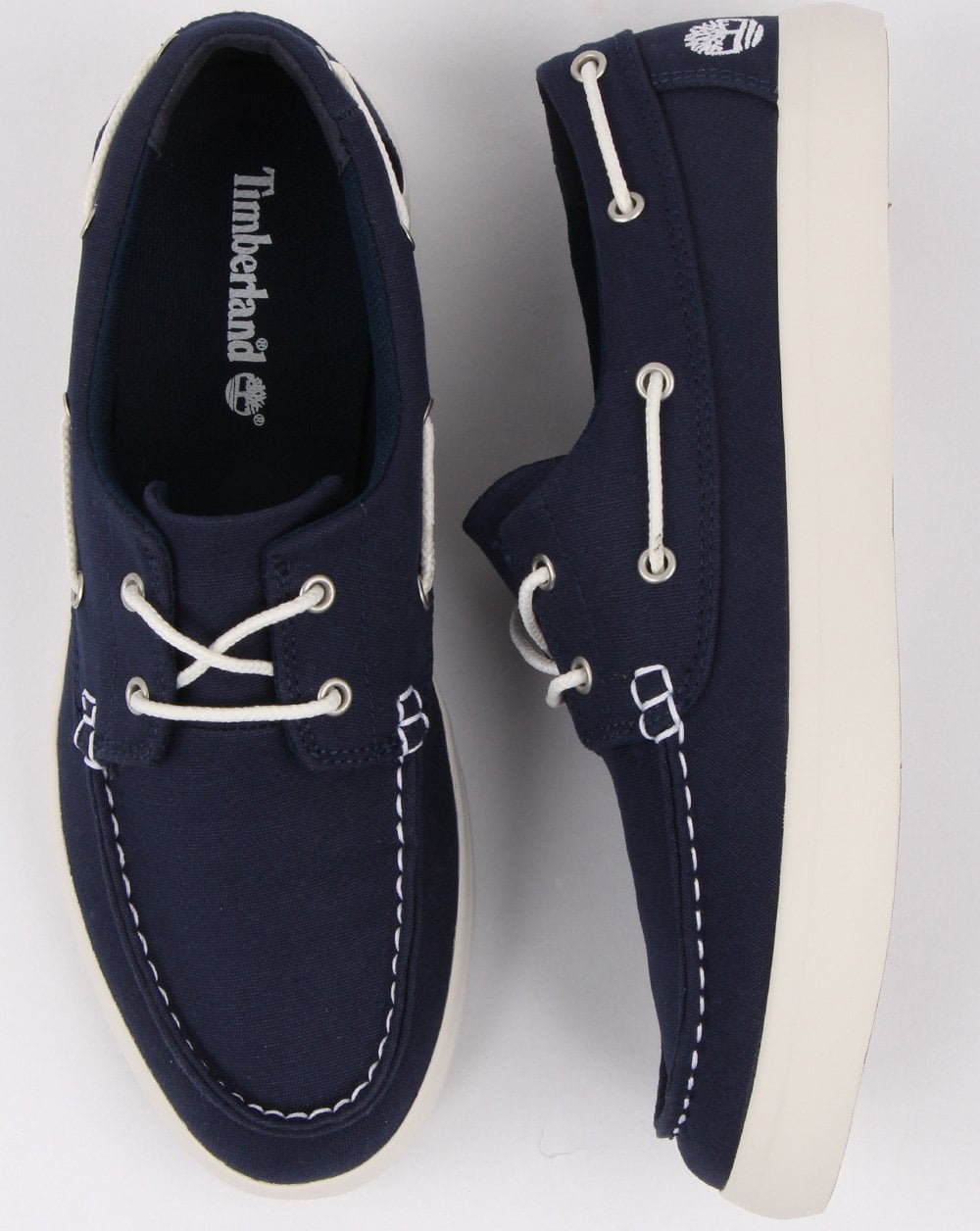 Timberland Union Wharf 2 Eye Boat Shoe Navy