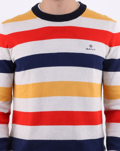 Gant Multi Colored Stripe Knitted Jumper