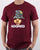Casuals - Roses Reni Hat T-shirt Claret