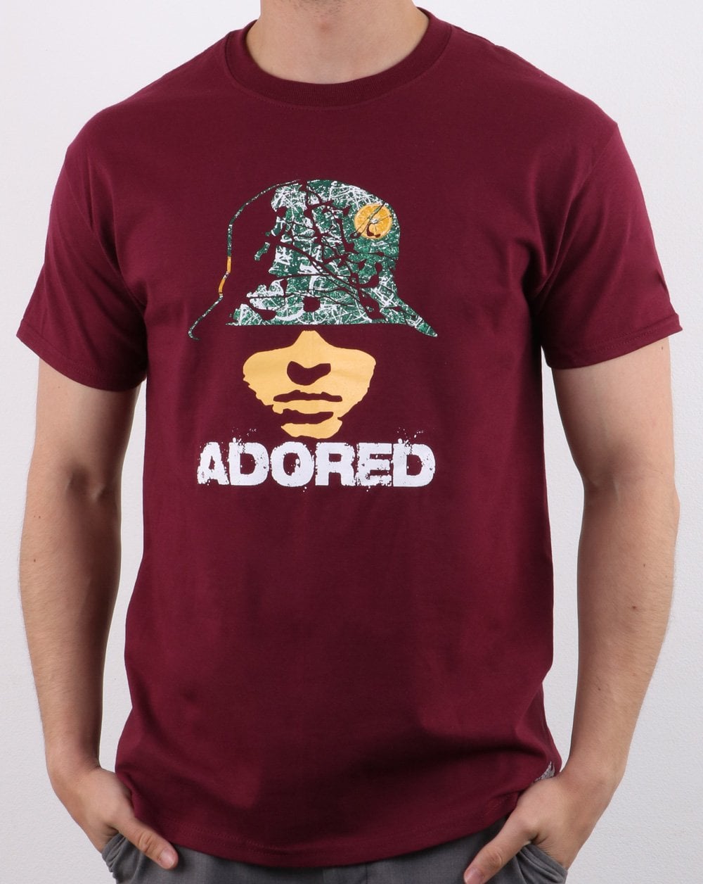 Casuals - Roses Reni Hat T-shirt Claret