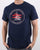 Casuals Awaydays Rail Map T-shirt Navy