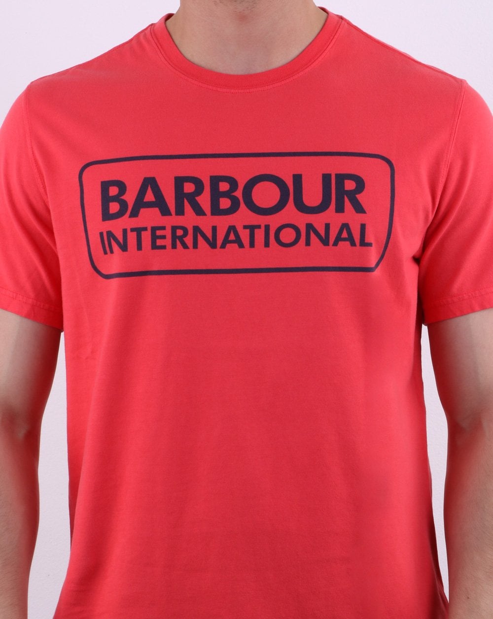 Barbour International Kit Pigment Tee Pink