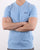 Barbour International Small Logo T-Shirt Cloud Blue