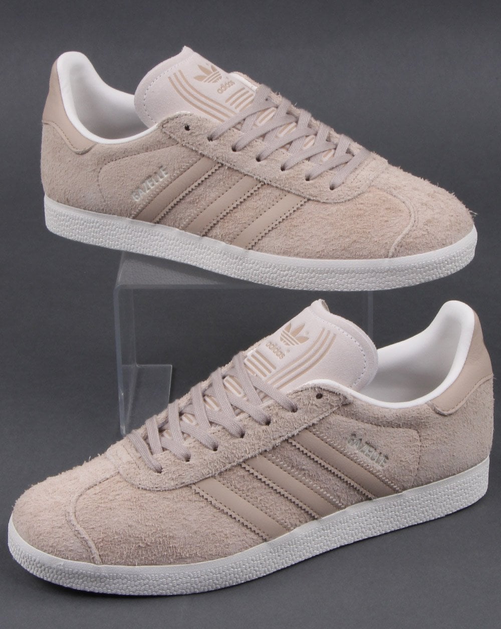 Adidas Gazelle Trainers Nude