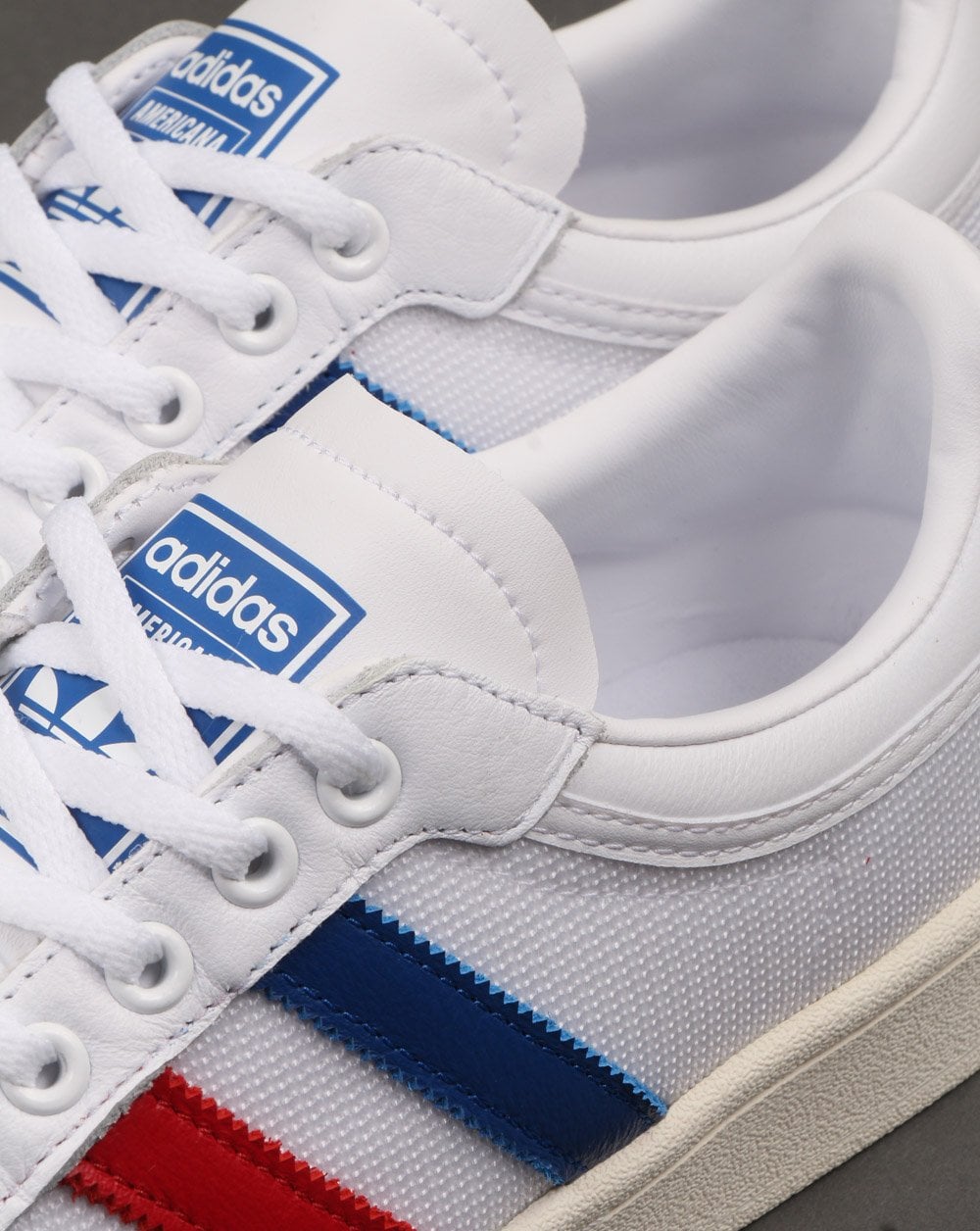 Adidas Americana Low Trainers White/Royal/Red