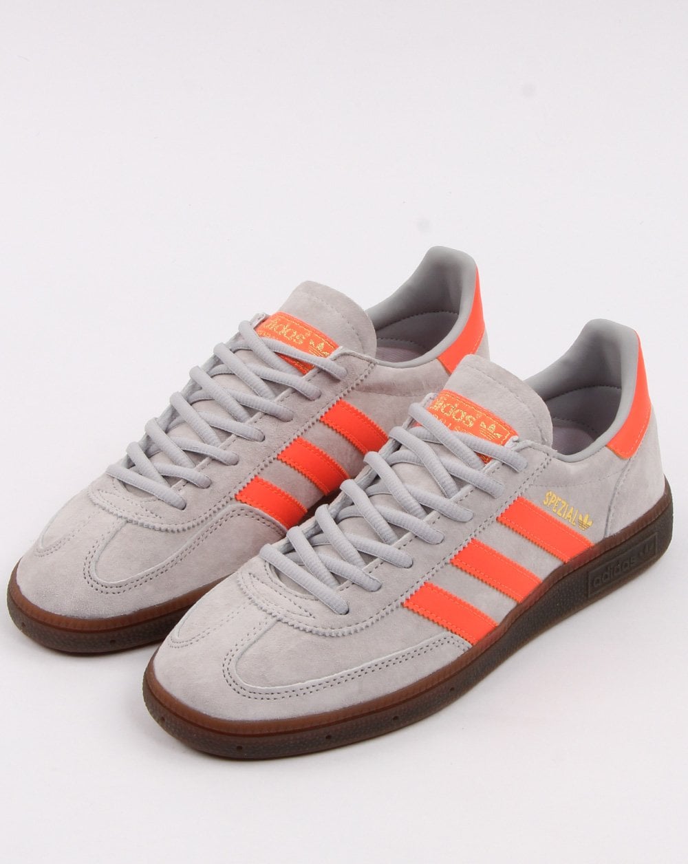 Adidas Spezial Trainers Grey/Soft Orange