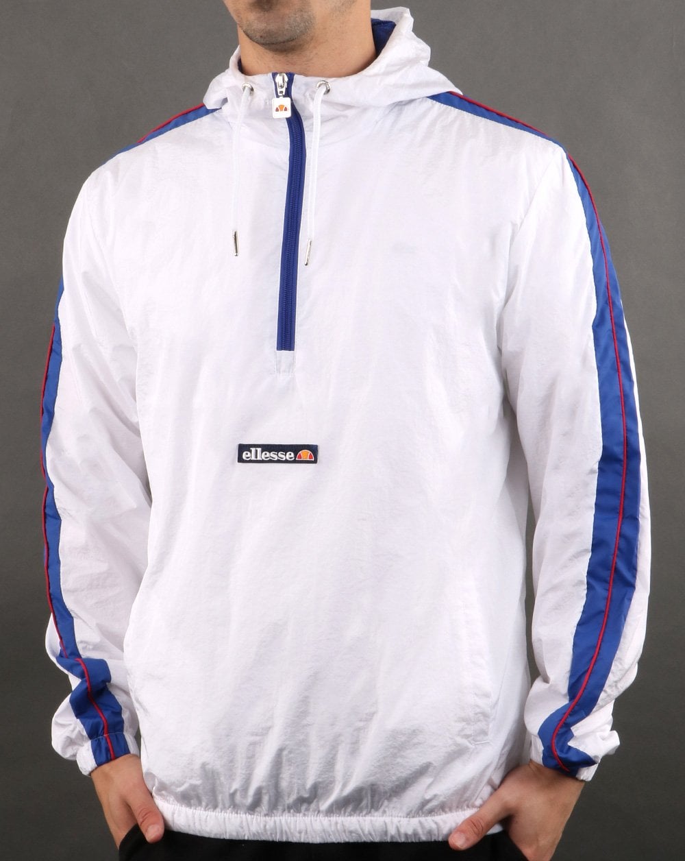 Ellesse Osiris 1/2 Zip Jacket White