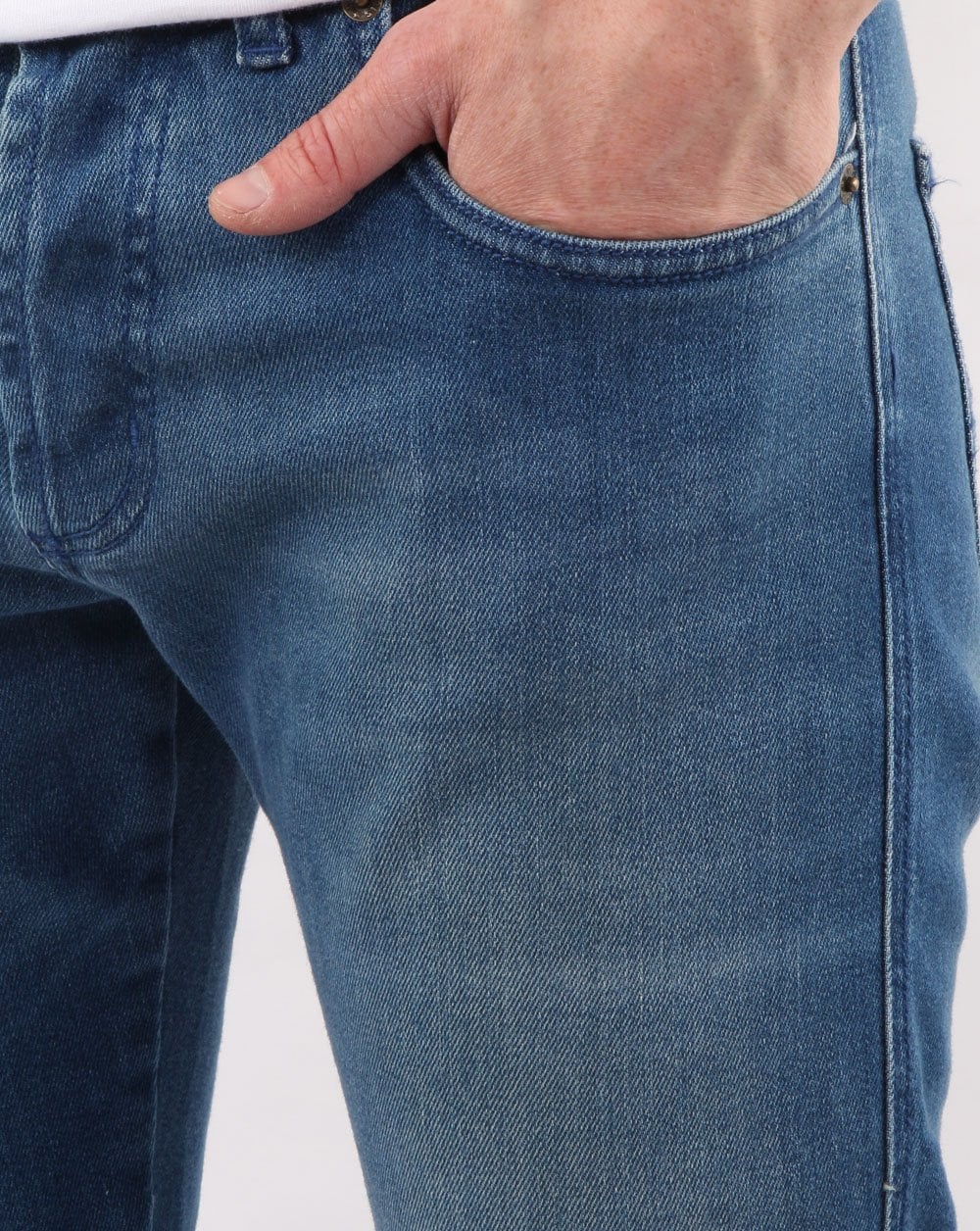 Lois Terrace Regular Taper Jeans Caden - mid Wash