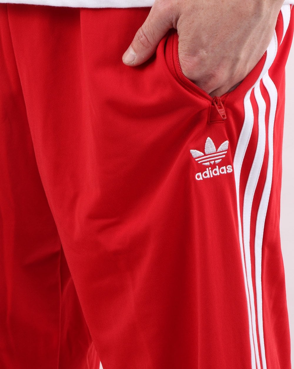 Adidas Originals Firebird Track Pants Scarlet Red