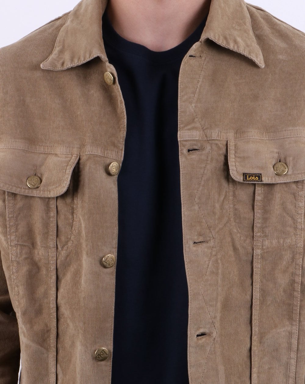 Lois Tejana Needle Cord Jacket Dark Sand