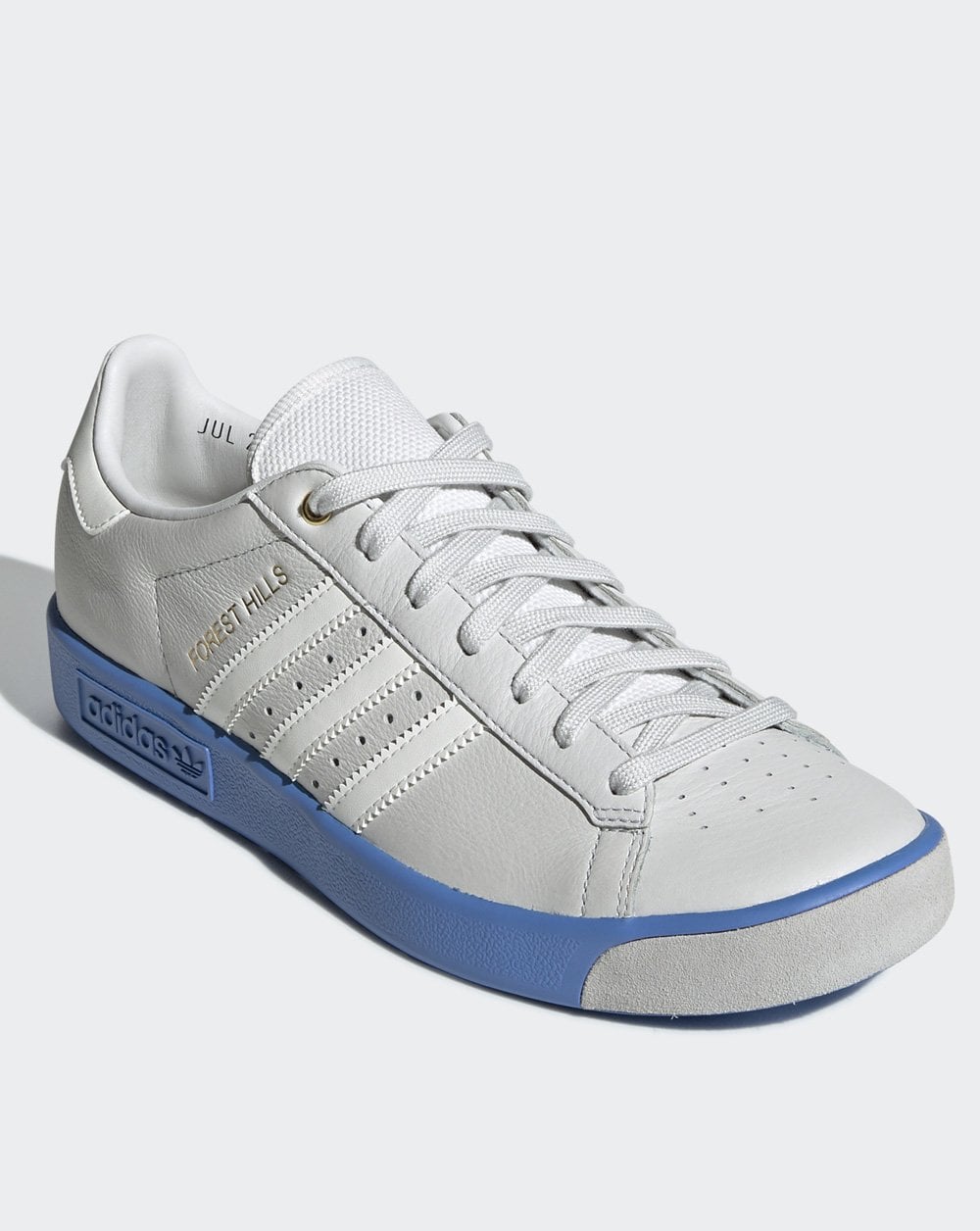 Adidas Forest Hills Trainers Crystal White/Real Blue