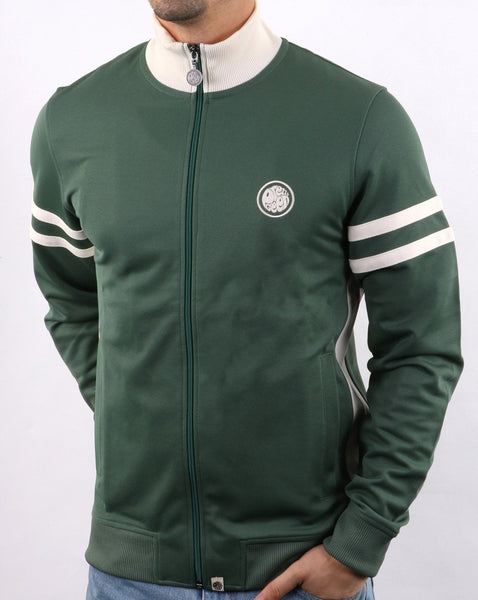 Pretty Green Hawkins Track Top Green