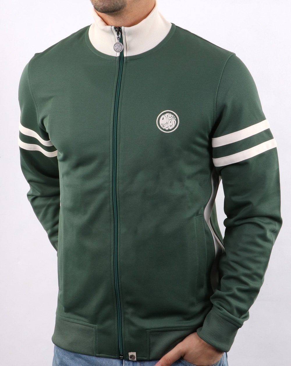 Pretty Green Hawkins Track Top Green
