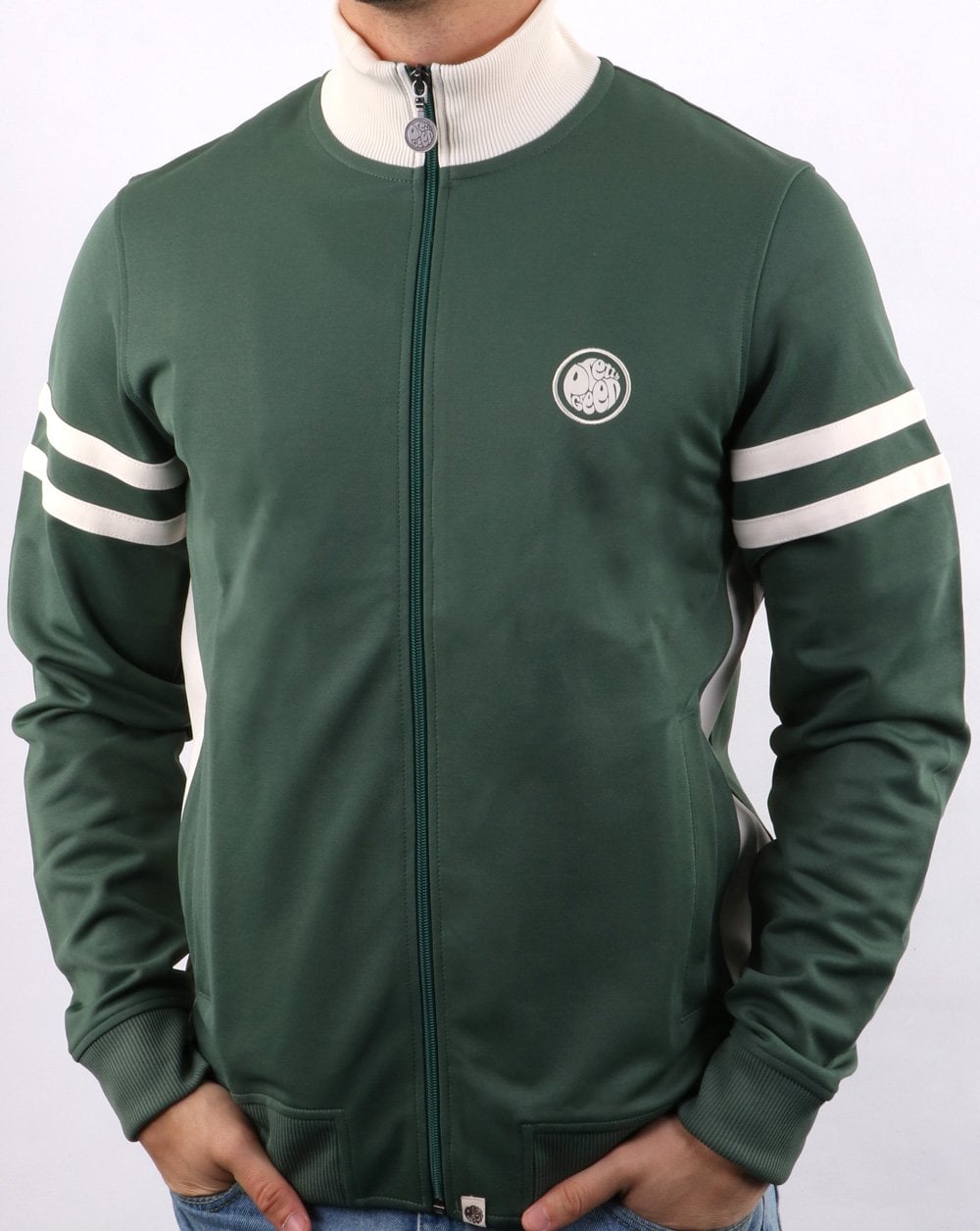 Pretty Green Hawkins Track Top Green