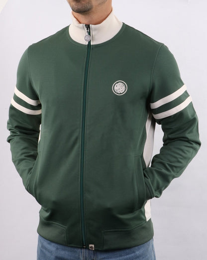 Pretty Green Hawkins Track Top Green