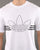 Adidas Originals Outline Trefoil T Shirt White