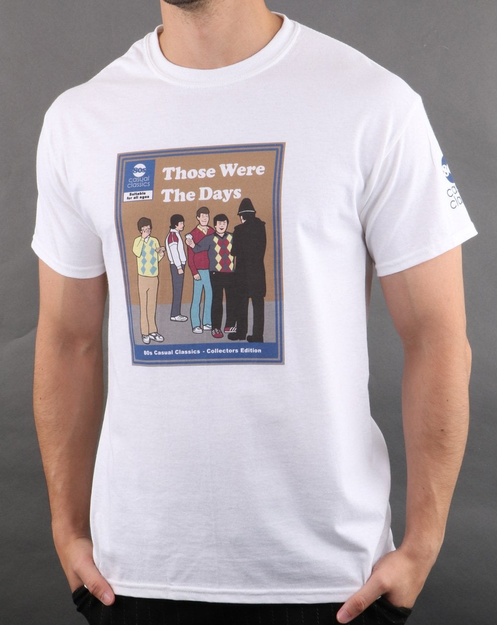 80s Casual Classics Those Were The Days T Shirt White