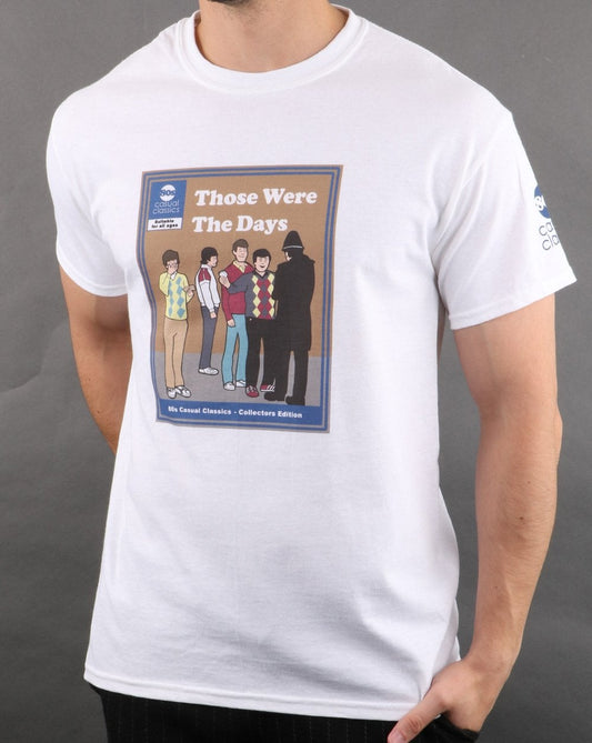 80s Casual Classics 80s Casual Classics Those Were The Days T Shirt White