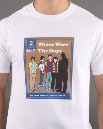 80s Casual Classics Those Were The Days T Shirt White