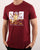 Weekend Offender Leo Gregory T Shirt Claret