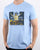 Weekend Offender Leo Gregory T Shirt Sky Blue