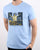Weekend Offender Leo Gregory T Shirt Sky Blue