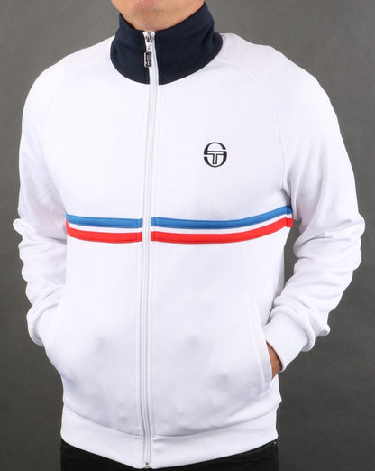 Sergio Tacchini Dallas Track Top White/royal/red
