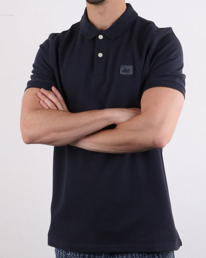 Peaceful Hooligan Quinn Polo Shirt Navy