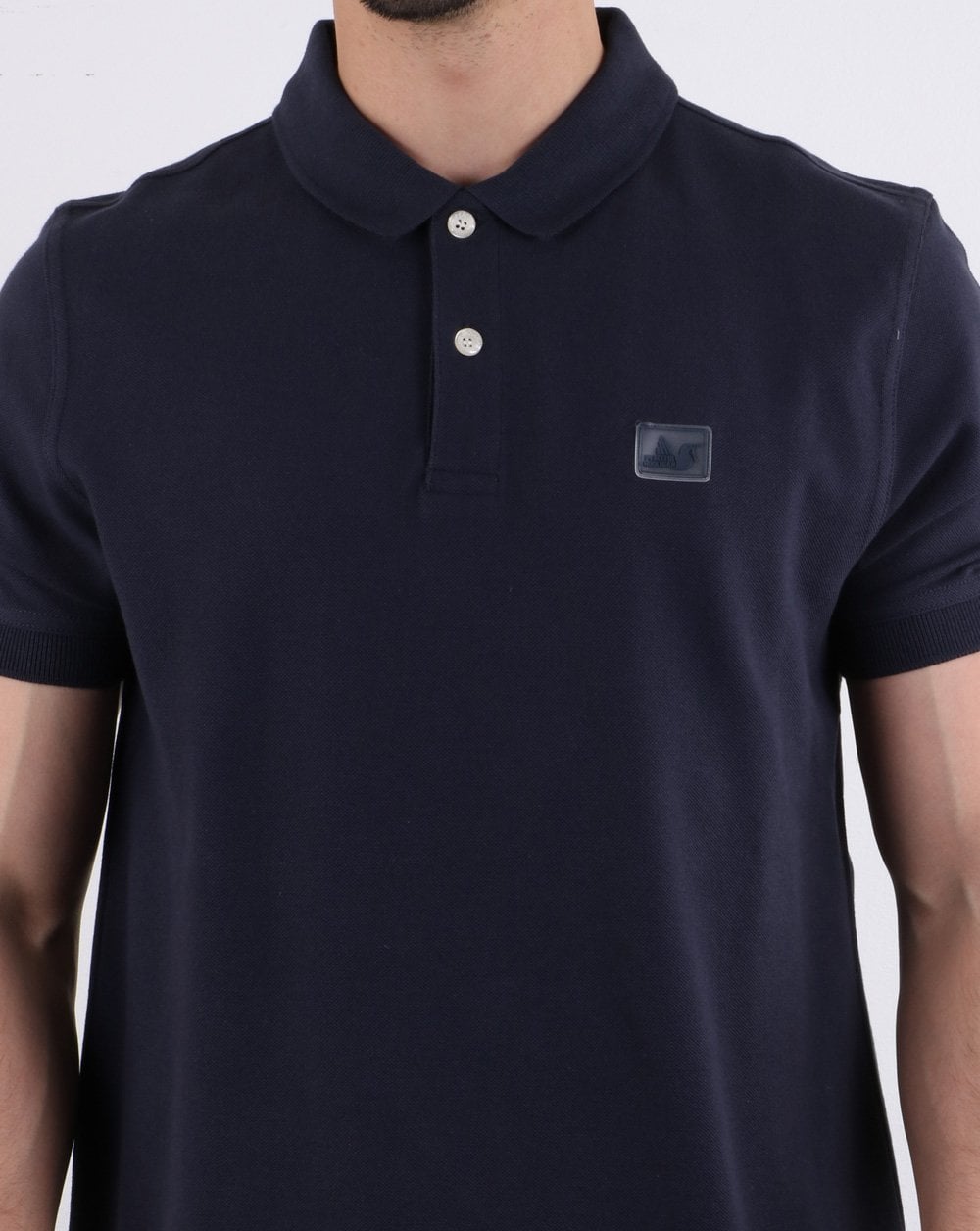 Peaceful Hooligan Quinn Polo Shirt Navy