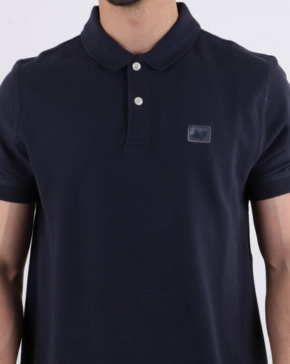 Peaceful Hooligan Quinn Polo Shirt Navy