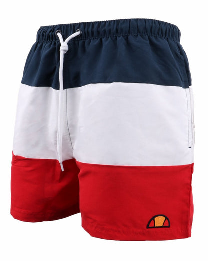 Ellesse Cielo Swim Shorts Red/white/navy