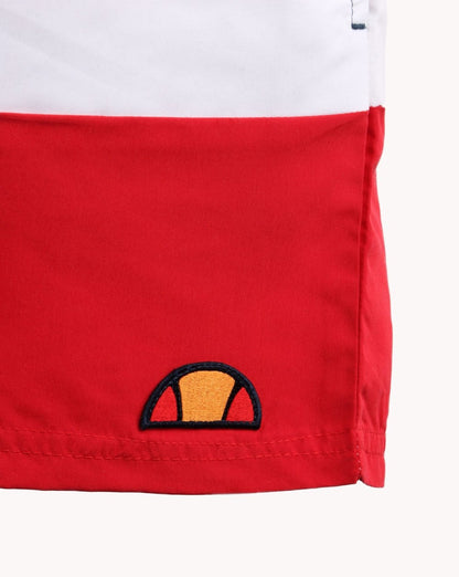 Ellesse Cielo Swim Shorts Red/white/navy