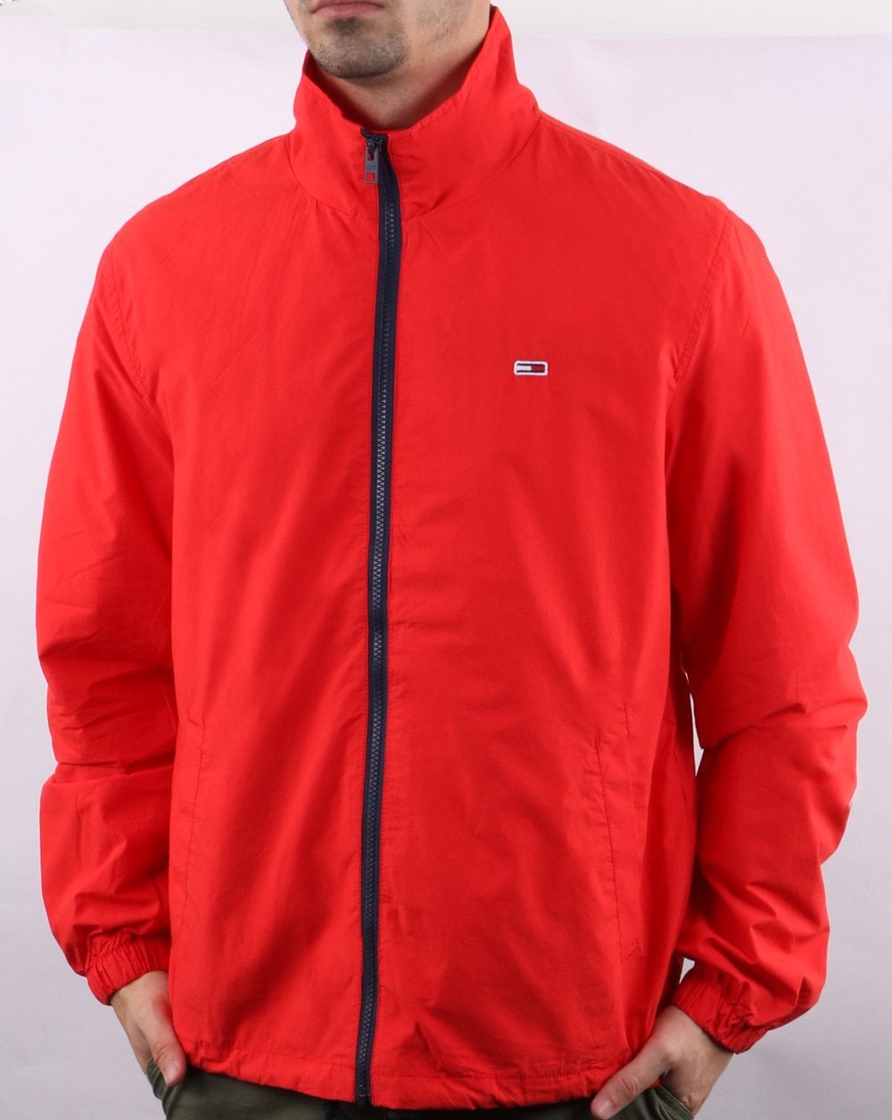 Tommy Hilfiger Track Jacket Flame Scarlet