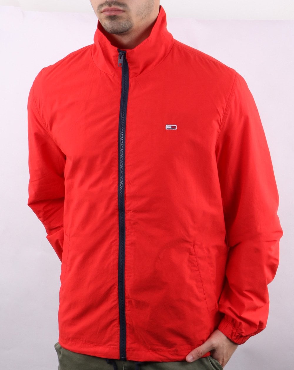 Tommy Hilfiger Track Jacket Flame Scarlet