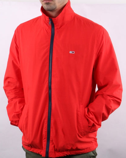 Tommy Hilfiger Track Jacket Flame Scarlet