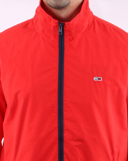 Tommy Hilfiger Track Jacket Flame Scarlet