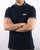 Barbour Tipped Polo Navy/White