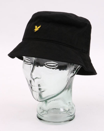Lyle And Scott Cotton Twill Bucket Hat Black