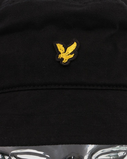 Lyle And Scott Cotton Twill Bucket Hat Black