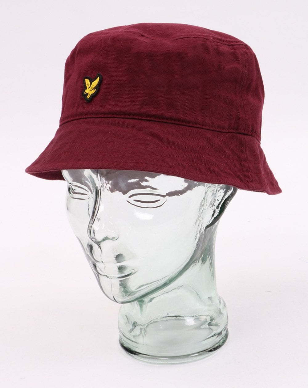 Lyle And Scott Cotton Twill Bucket Hat Claret