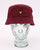 Lyle And Scott Cotton Twill Bucket Hat Claret