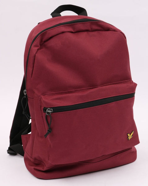 Lyle And Scott Colour Backpack Burgundy