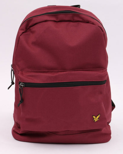 Lyle And Scott Colour Backpack Burgundy