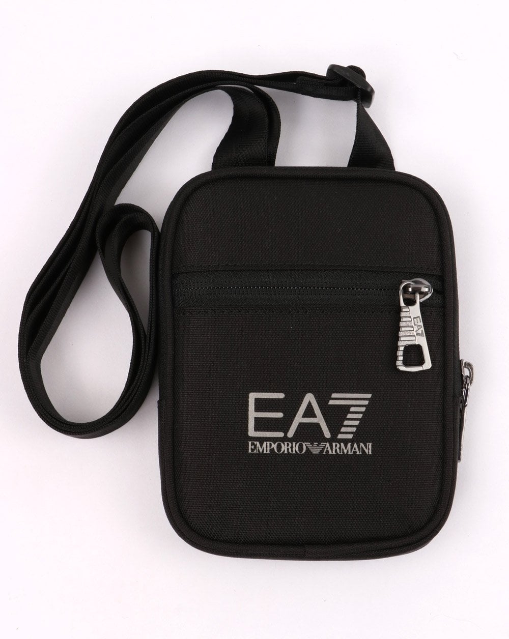 EA7 Emporio Armani Woven Small Pouch Bag Black